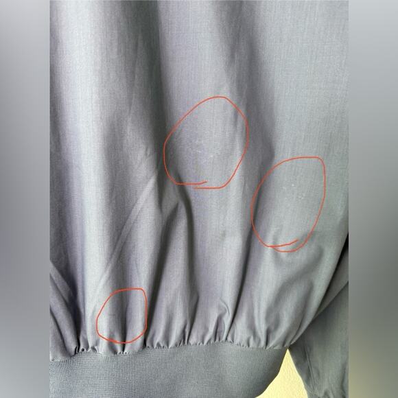 Marine Layer Men’s Carlsbad Windbreaker in Faded Indigo Blue Size Small - Picture 11 of 11